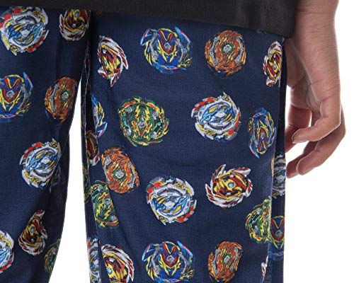 INTIMO Beyblade Burst Boys' Wizard and Spinner Tops 2 Piece Pant/Raglan Pajama Set3