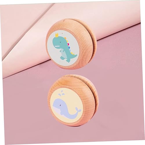 Miniatura 6 de 2pcs Kids Juggling Toy Yoyo Playing Game Professional Yoyo Wood Yoyo Kids Toys for Boys Kids Yoyo Transaxle Yoyo Mini Wood - Chinese Yoyo Trick Yos