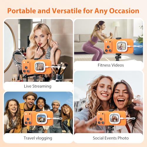 Gisotu 2026 Patented Mini Wired Selfie Monitor Screen for iPhone & Android - image 7