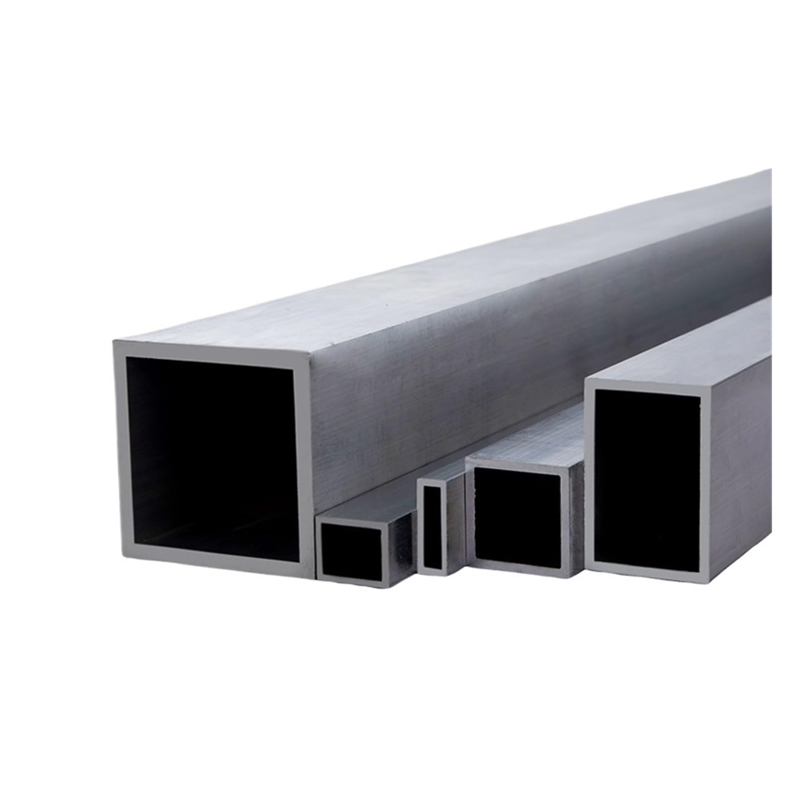 Tubo cuadrado de aluminio 1 Uds 6061 aleación de aluminio tubo cuadrado barra hueca plana perfil de Metal Al(20X30X3MM)