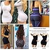 Irisnaya Women Shapewear Control Panties Body Shaper Butt Lifter Padded Hip Enhancer Seamless Underwear Hi- Waist Trainer Short (Large, Black)