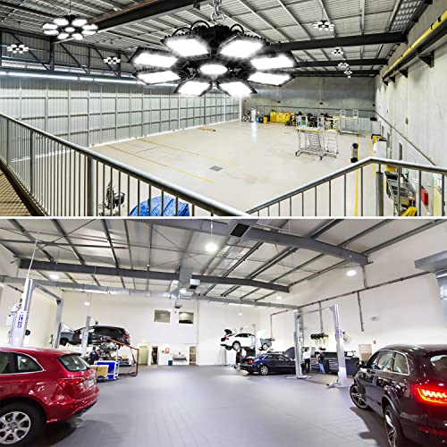 Led High Bay Light 250W 25,000Lm Super Bright Industrial Commercial High Bay Light With Us Plug Led Shop Lights For Garage Workshop Warehouse Factory Shop Lighting #TOP6