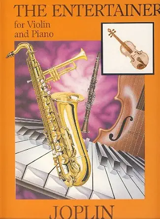 JOPLIN - The Entertainer (Ragtime) para Violin y Piano JOPLIN - The Entertainer (Ragtime) para Violin y Piano book cover