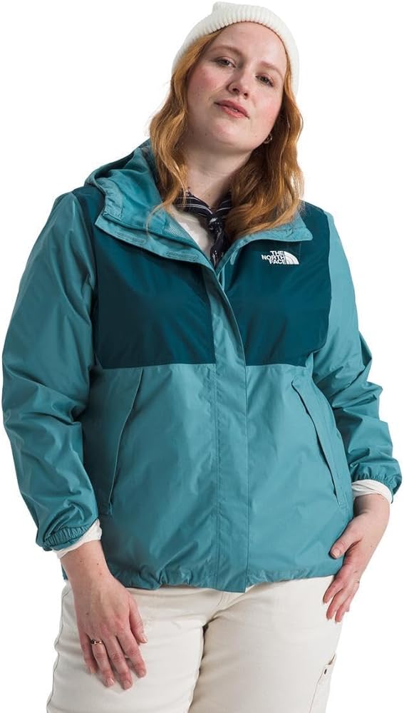 THE NORTH FACE フード付きジャケット ネイビー/ミント Amazon.com: The North Face Women's Waterproof Antora Jacket