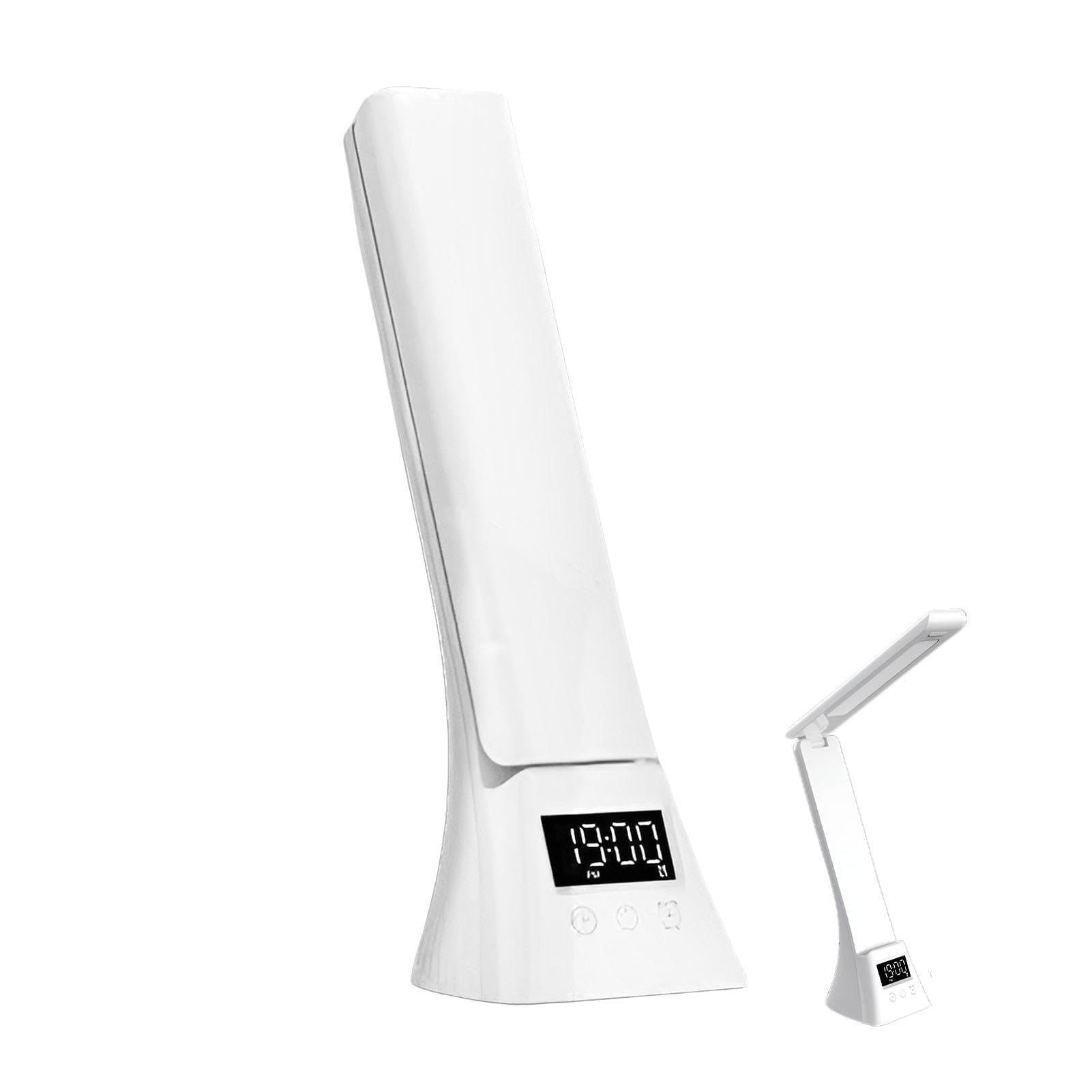 LED Desk Lamp for Home | Eye-Caring Light with LCD Display | Adjustable Arm Touch Control LCD Display Table Lamp for Study, Bedroom, Offices
