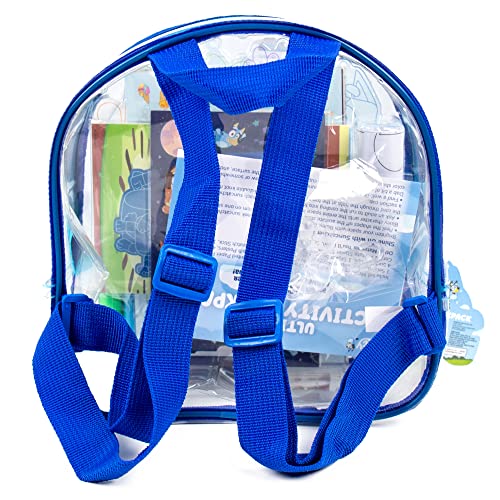 Bluey Ultimate Activity Backpack, Create Your Own Suncatchers & Reveal Surprise Scenes, Perfect For Travel, Road Trip Toy, Or Toddler Gift Bluey Birthday Party, Great Activity Set For Kids 3, 4, 5, 6 #TOP7