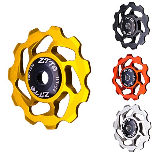 Guia desviador MTB bicicleta roda traseira do rolamento de cerâmica polia Road Guia Ciclismo bicicle