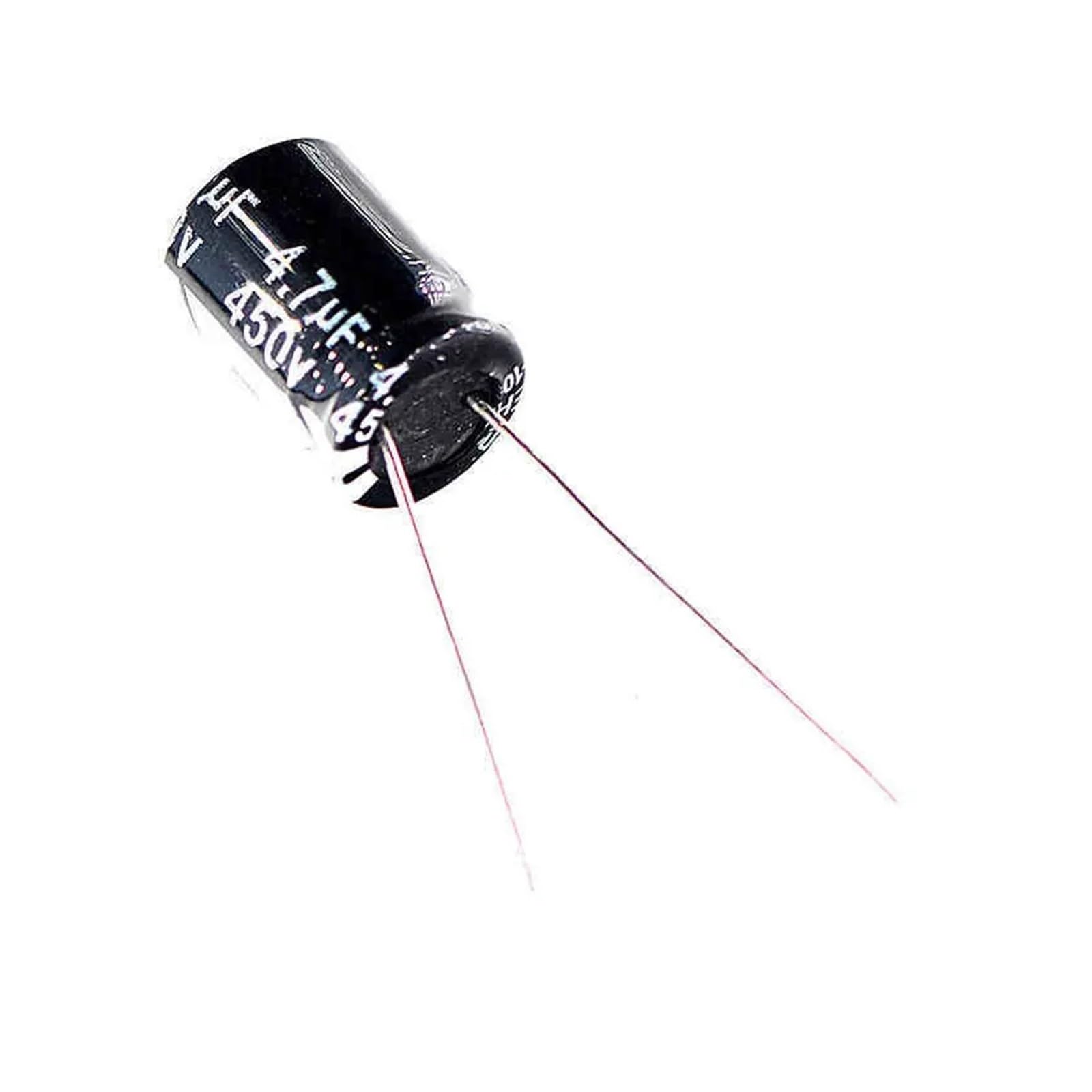 ICXLPMC 50PCS 450V 4.7uF 450Volt 4.7MFD 8 * 12mm Aluminum Electrolytic Capacitor Radial