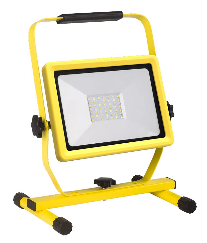 Arlux Lighting Projecteur portable 50W/4000K/4000lm/Jaune