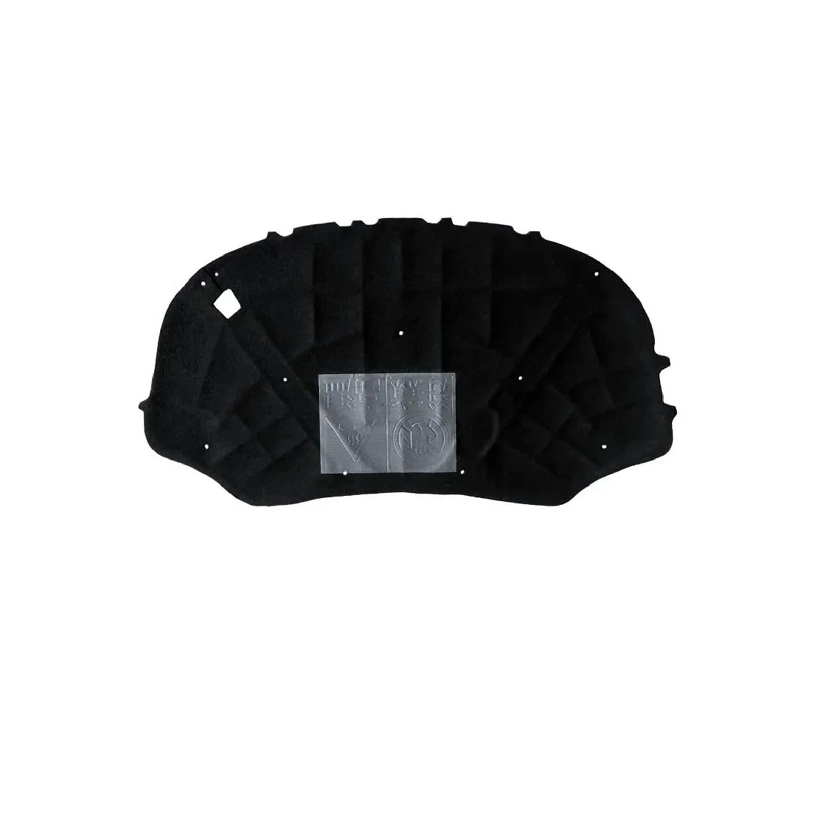 Waleqw One Color For Vw For Passat B6 2006 2007 2008 2009 2010 Car Hood Engine Sound Heat Insulation Cotton Pad Soundproof Mat Cover Engine Heat Insulation Pad(B)