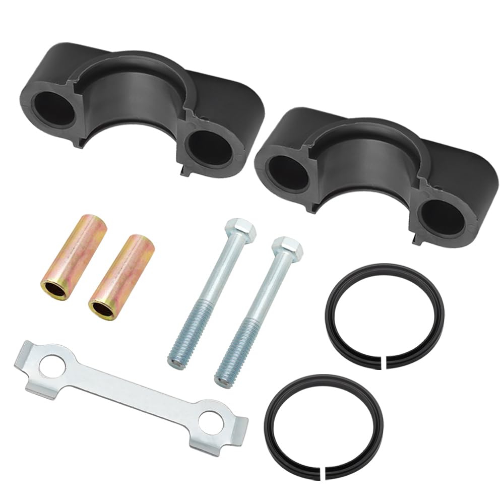 Kit de reparación de columna de dirección con casquillos rodamientos retenes y arandelas para Yamaha Raptor Banshee Warrior Wolverine YFZ450 Grizzly Big Bear Kodiak Bruin 350 400 450 550 600 660 700