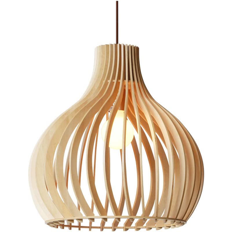 Plafonniers lumière en bois facile à assembler pour chambre