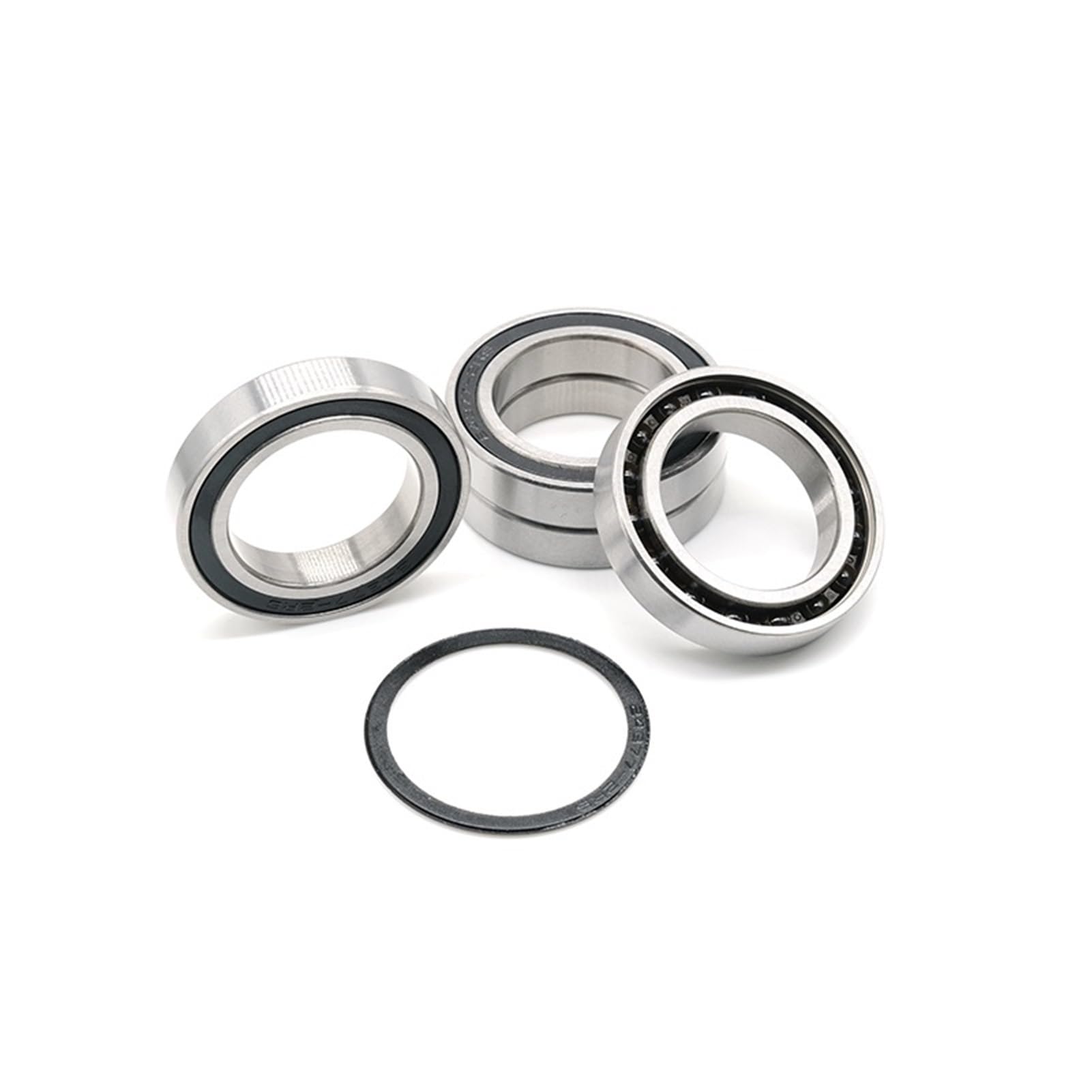 Roulements rigides à billes Lot de 4 roulements à billes en céramique 6806-2RS en acier inoxydable, 30 x 42 x 7 mm, ABEC-7, 6806 RS, for vélo BB30, 30 x 42 x 7 mm