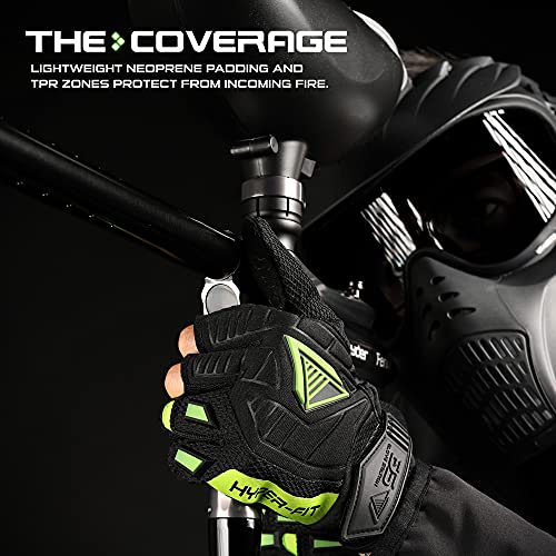 image for Glove Station Hyper-Fit Tactical Shooting & Work Gloves - Green, XL - 