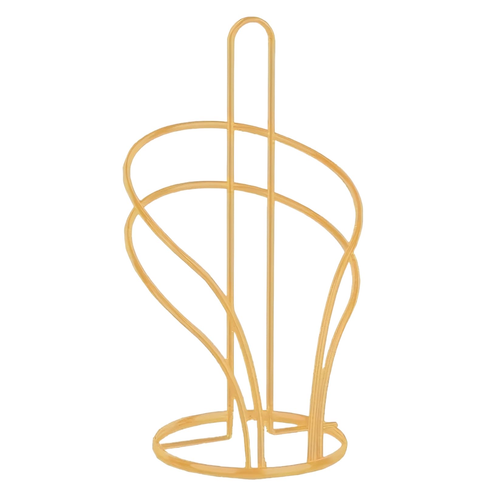 Countertop Paper Towel Holder Kitchen Roll Stand Desktop Napkin Stand Vertical Tissue Enduring Countertop Wood Towel