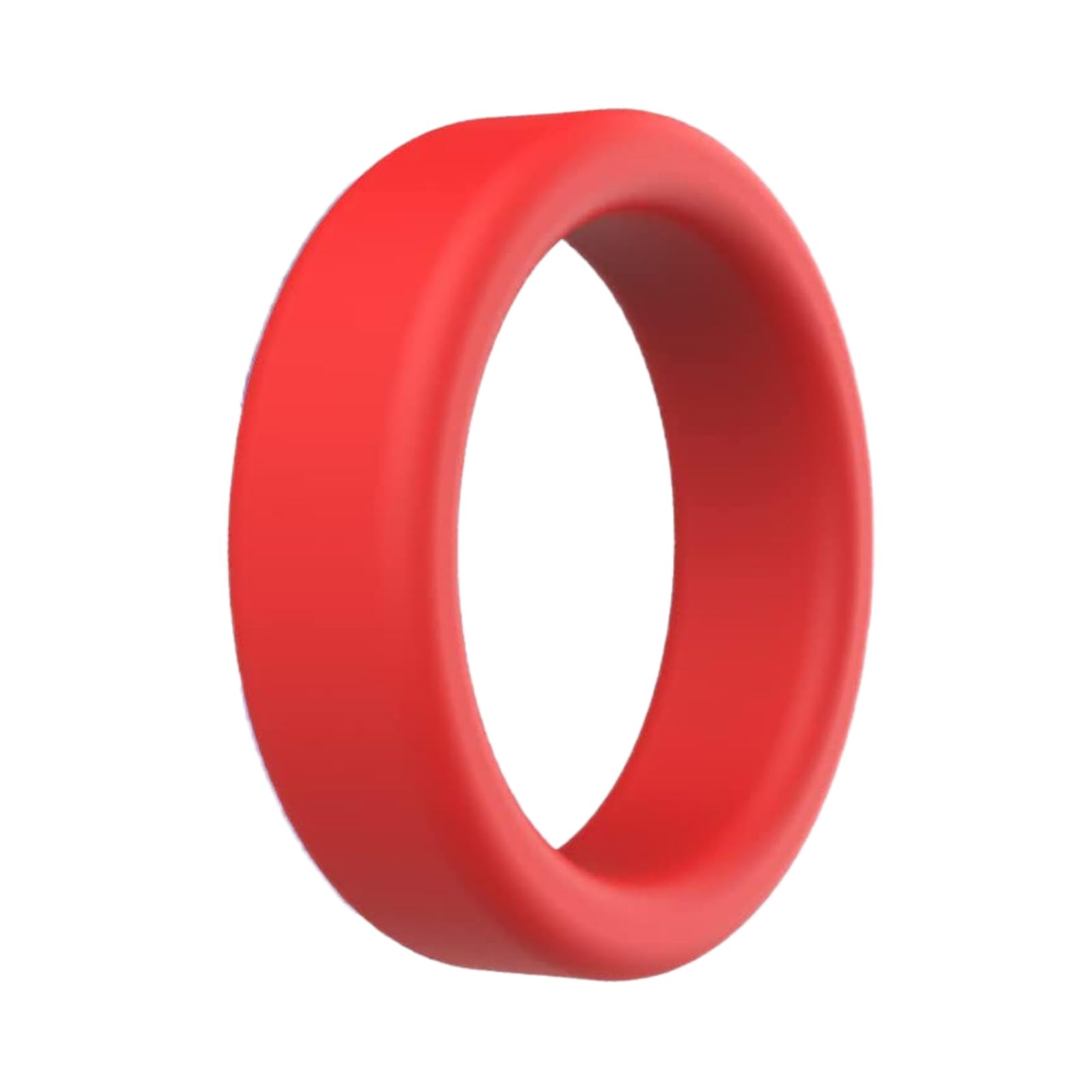 Men Penis Ring Silicone Cock Rings Male Lock Ejaculation Scrotal Ball Stretcher Chastity Lock Cockring Adult Toys for Men Red 3Pc