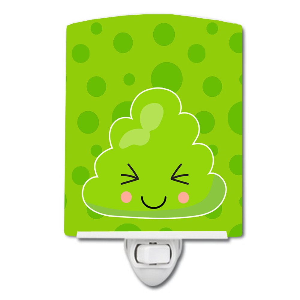 Carolines Treasures BB8806CNL Sushi Wasabi Ceramic Night Light Compact UL-Certified Ideal for Bedroom Bathroom Nursery Hallway Kitchen 6x4x3