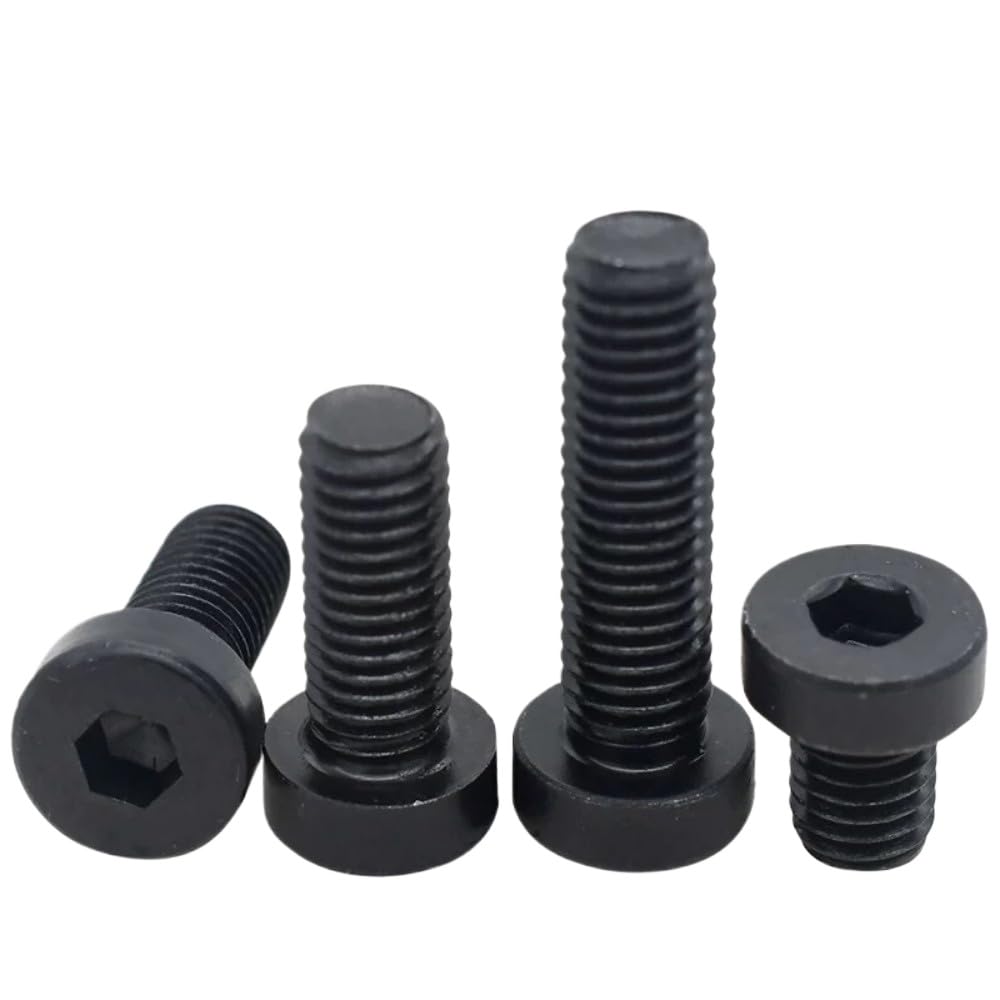 Tornillos de cabeza hexagonal de acero de calidad 12,9 con cabeza baja m5 m6 m8 m10 m12 (10,M8 x 30 mm)
