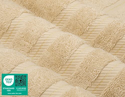 image for American Soft Linen Luxury 6 Piece Towel Set, 2 Bath Towels 2 Hand Tow
