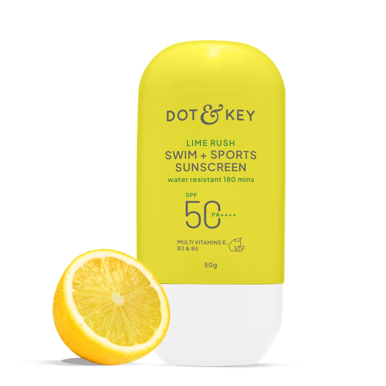 Dot & Key Lime Rush Swim + Sports Sunscreen SPF 50 PA++++ | Water Resistant & Sweat Resistant Sunscreen | UV/UVA Protect | No White Cast | Prevents Tan | For All Skin Types | For Women & Men-picture-42