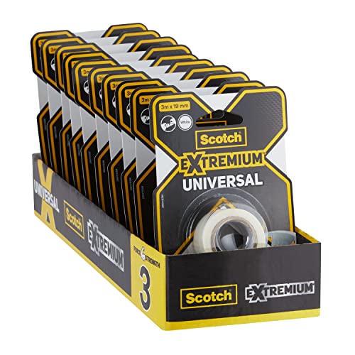 Image of Scotch Extremium Silver Universal Duct Tape, 3 m x 19 mm