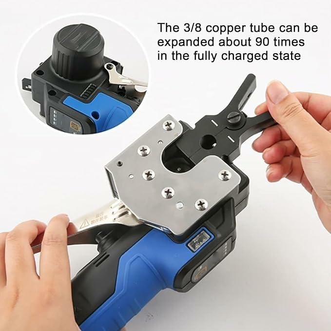 Machine à évaser électrique pour tubes en cuivre sans effort