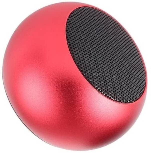 HB PLUS M3 Colorful Wireless Bluetooth Speakers Mini Electroplating Round Steel Speaker (Random Color) (Multicolor)