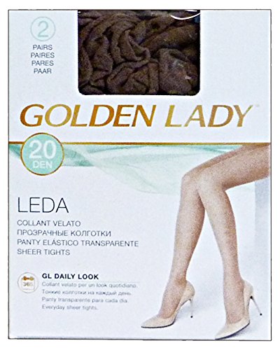 GOLDEN LADY Leda collants 20 den lot de 10 pour jambes sublimées