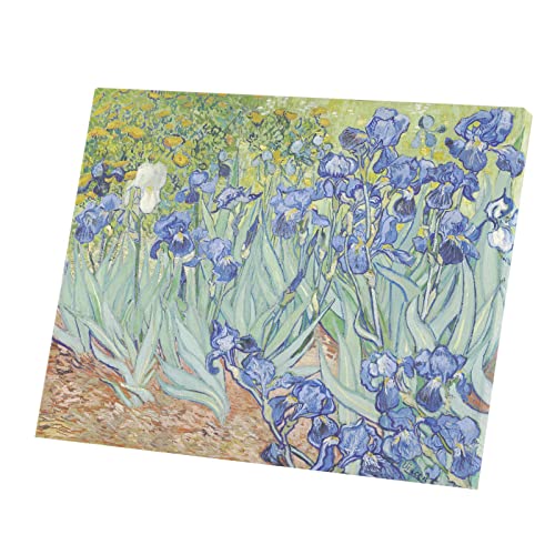 Tableau Van Gogh Les Iris 78x60cm pour habiller un mur blanc vide