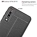 Taorey for Galaxy A7 2018 Case,Ultra Thin and Slim - Shockproof Drop Protection - Anti Slip and Scratch - TPU Leather Textured Scratch-Resistant for Samsung Galaxy A7 2018 / A750 Case - Black