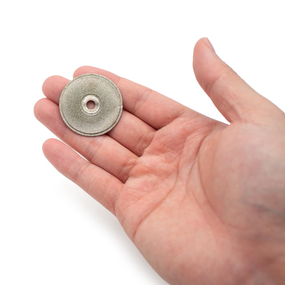 5 Discos Abrasivos para Electrodos de Tungsteno, Muelas Abrasivas de Esmeril, para Afiladores de Electrodos de Tungsteno (36,5 MM)