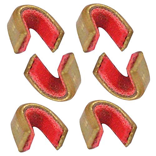 Keshes Bow String Nocking Points – Bowstring Nock Point Archery Accessories, Brass Nocks For Recurve And Compound Bow (Pack Of 6) #TOP3