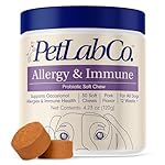 PetLab Co. Allergy & Immune Probiotics for Dogs, Support Seasonal Allergies, Gut & Digestive Health - Pork Flavor - 30 Soft Chews
