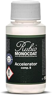 Rubio Monocoat Oil Plus Part B Accelerator & Hardener for Wood | Matte Finish | 100 mL