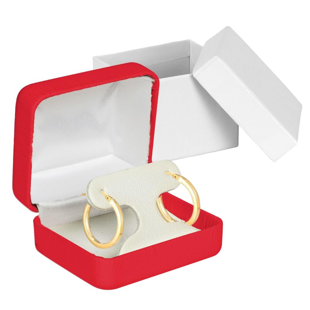 Luxury T-Style earring jewelry Gift Box PU Leather Earring Jewelry Box jewelry Storage Display Case For Women And
