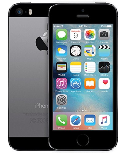 Apple iPhone 5S Gris Espacial 16GB Smartphone Libre (Reacondicionado)