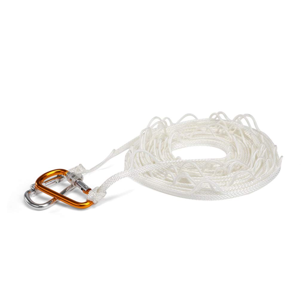 Corde à laver extérieure de 15m antidérapante et coupe-vent pour sécher les draps