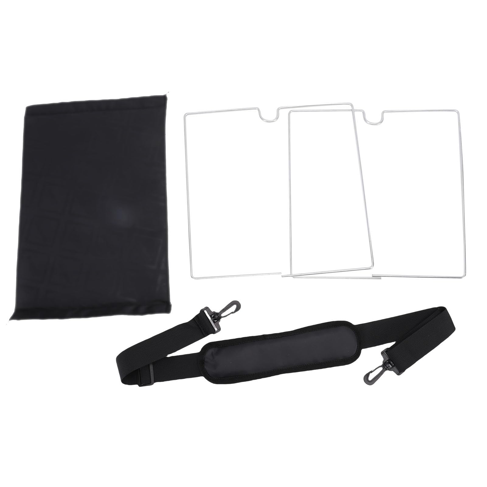 Sxhlseller Borsa Portaoggetti da Campeggio con Divisorio Regolabile |Organizer Impermeabile Resistente da 67 Litri per Baule, Pentole da Esterno, Borsa da Viaggio Portatile Ideale per