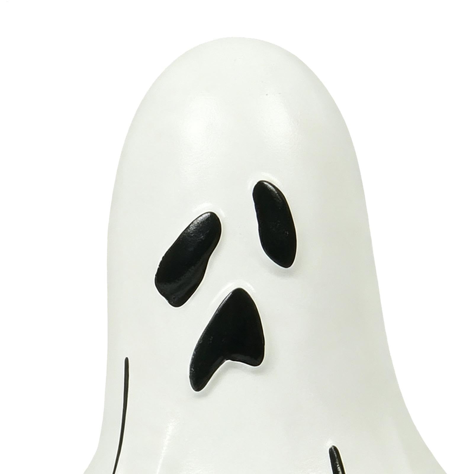 Lampada a forma di cappello fantasma di Halloween, in resina, stile gotico | Lampada fantasma di Halloween retrò per tavolo, camera da letto, libreria, caminetti, soggiorno, comodini, cucina, veranda