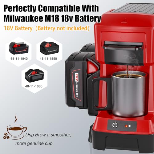Taingwei Cordless Coffee Maker for Milwaukee