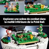 LEGO Pokémon Momenti Allenatore Iconici: Poké Ball - Kit di Modellismo per Adulti con Pikachu, Eevee e 2 Minifigure - Decorazione Stanza da Gaming - Regali per Gamer da Collezione per Fan - 72154 - 6