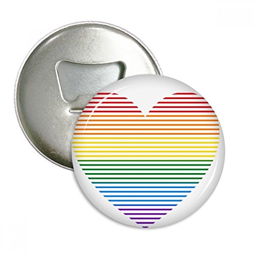 Arc-en-Gay Lesbienne Set de 3 Cadeaux Originaux Décapsuleur Magnets et Badge - 2