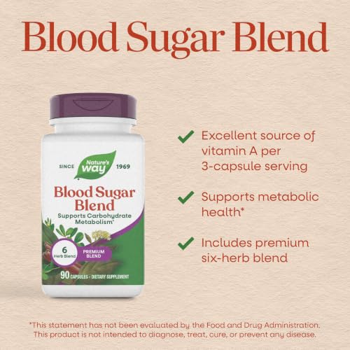 Nature's Way Blood Sugar Blend Capsules