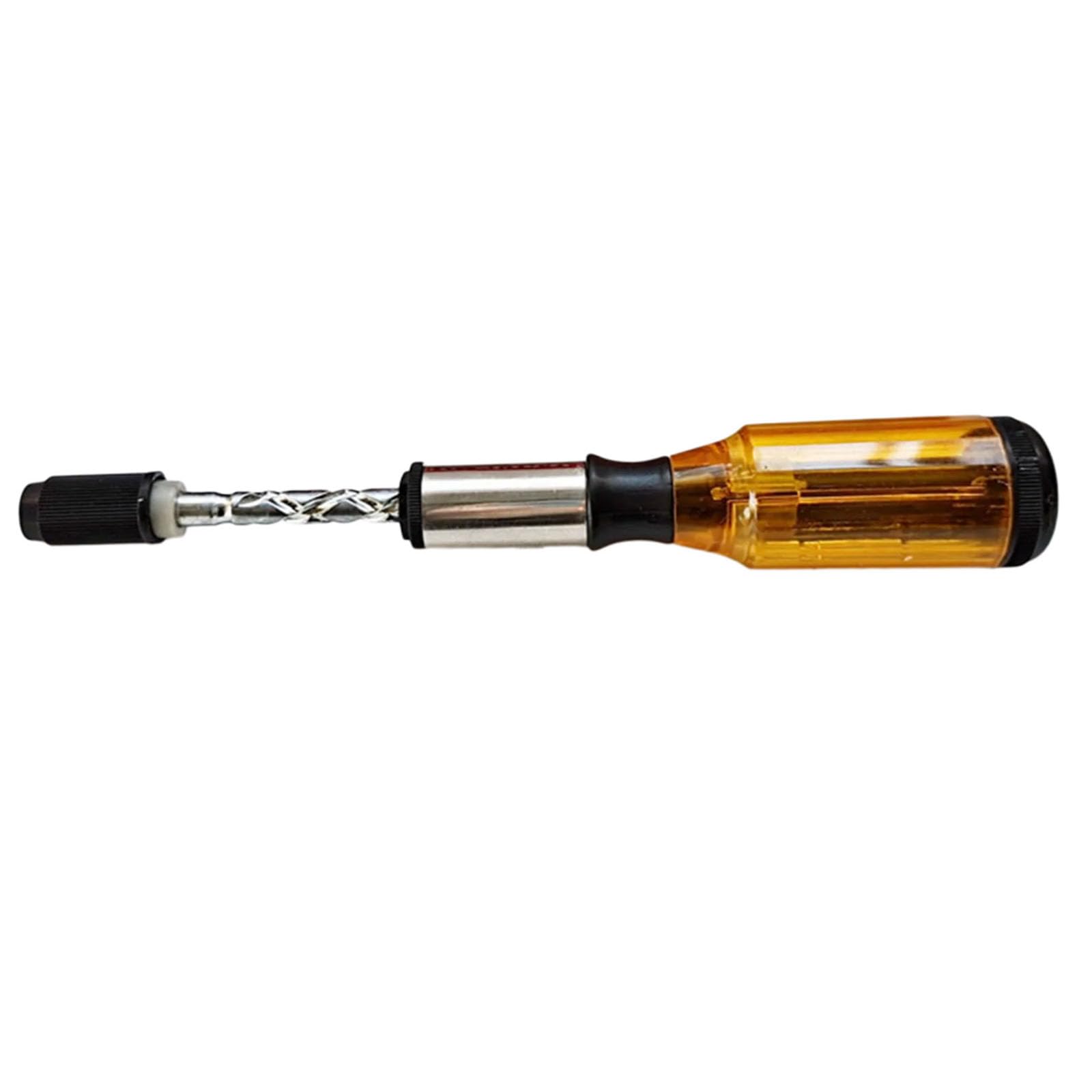 Ddujbtp Push Pull Ratchets Screwdriver Set Spirals Semi Automatic With 5Pcs Bit Ratchet Screwdriver