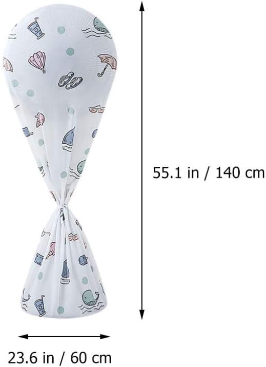 Cabilock Standing Round Fan Dust Proof Cover Electric Fan Dust Guard Protector Electrical Appliances Bag for Winter Storage(3D Style) - Image 5