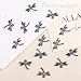 Framendino, 20 Pack Mini Dragonfly Charms Pendants Alloy Shape Charm for Spring Summer DIY Necklace Bracelet Jewelry Making(Rainbow)