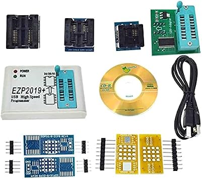 EZP2019 High Speed USB SPI Programmer Tested Base Support for Block 24 EEPROM, for 25 Flash 93 EEPROM EZP2019 8 Adapter