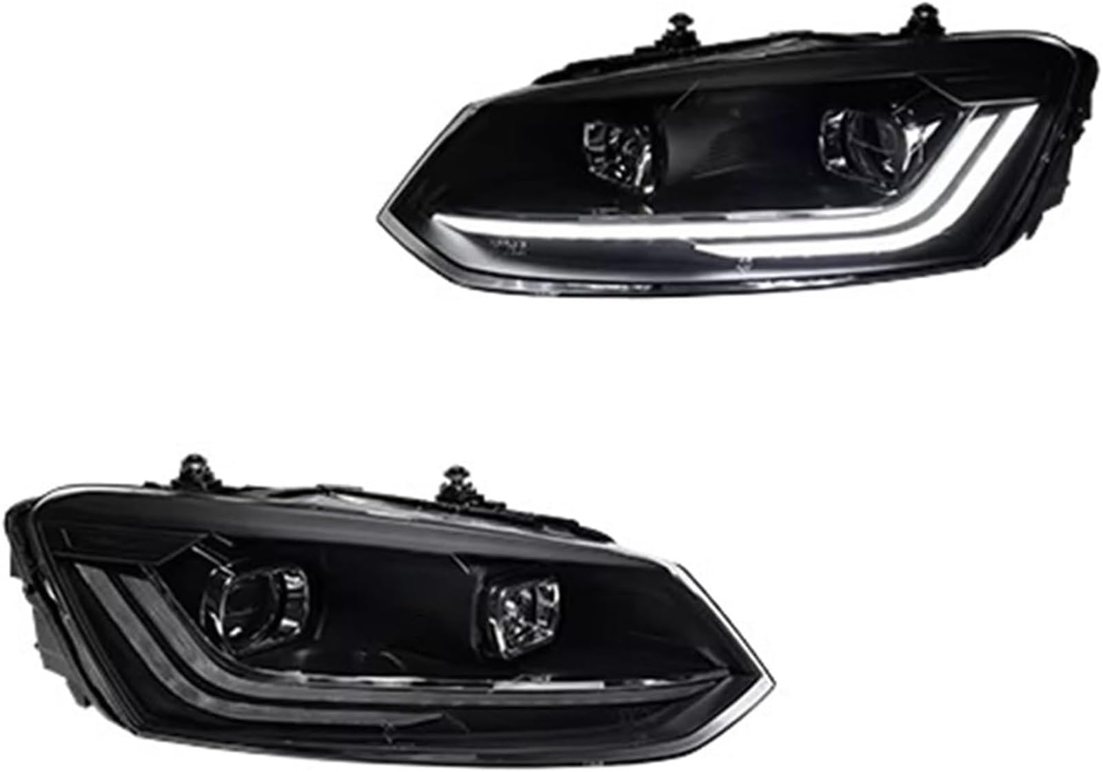 Scheinwerfer Scheinwerfer Montage für VW Für Polo 2011-2018 Auto Front Lampen