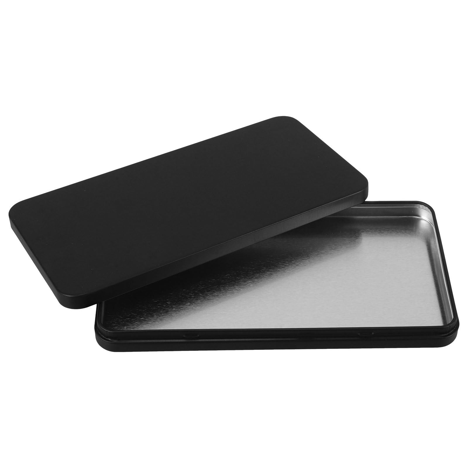 Scatola Porta Contanti In Metallo Jojofuny - 17x9x1.5 Cm, Nero, Con Coperchio, Multiuso - Foto 9