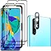 Produktbild Luibor für Huawei P30 Pro Panzerglas Folie (2 Stücke),Anti-Öl Anti-Bläschen Transparenz Gehärtetem Glas Displayfolie Schutzfolie für Huawei P30 Pro